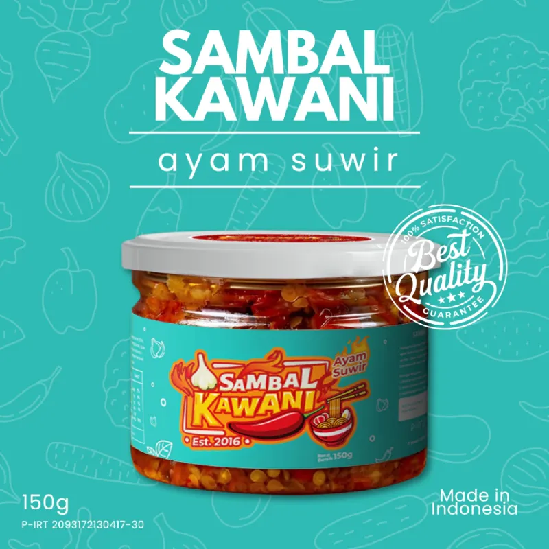 Sambal Kawani Ayam Suwir
