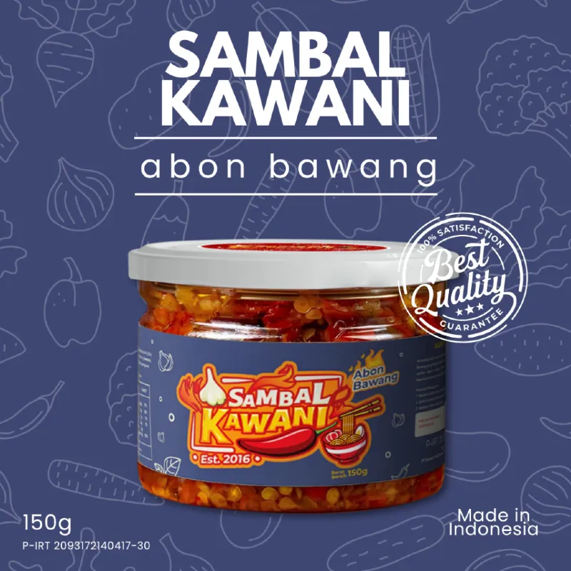 Sambal Kawani Abon Bawang