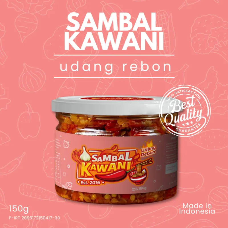 Sambal Kawani Udang Rebon