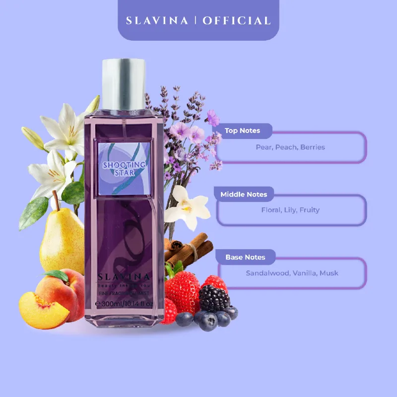 Slavina Body Mist Shooting Star