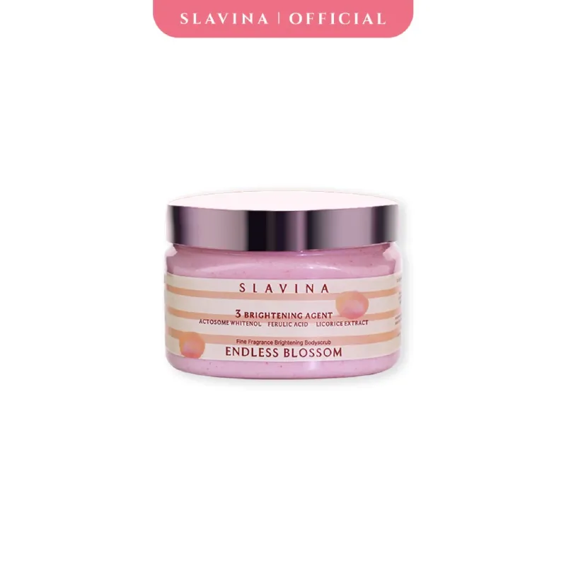 Slavina Organic Rice Body Scrub Endless Blossom 4