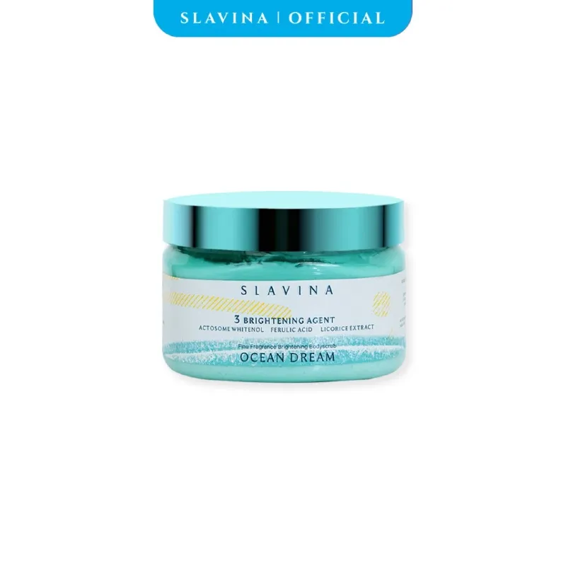 Slavina Organic Rice Body Scrub Ocean Dream 4
