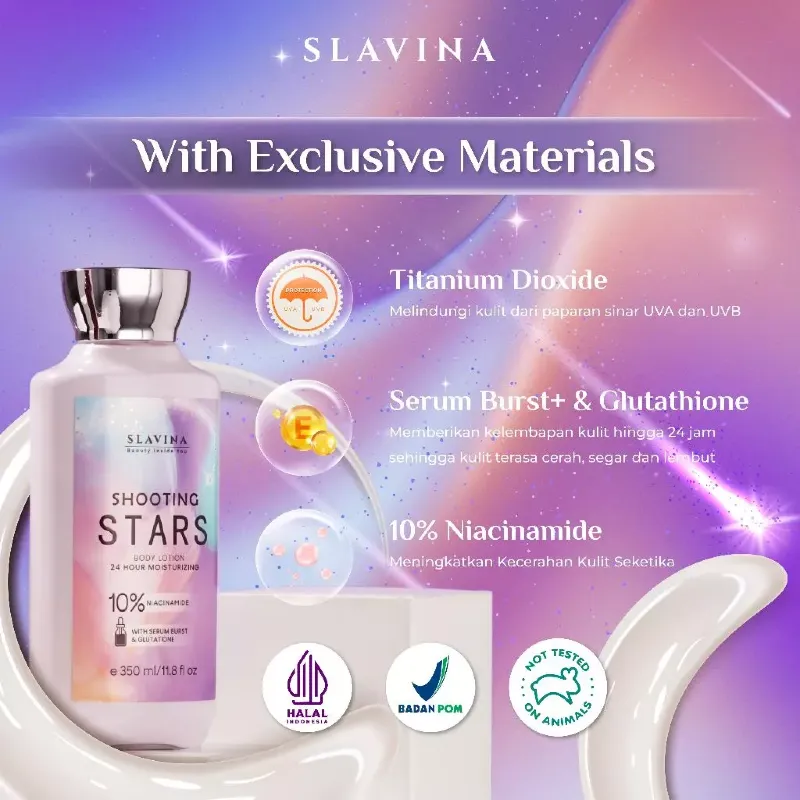 Slavina Body Lotion Shooting Stars