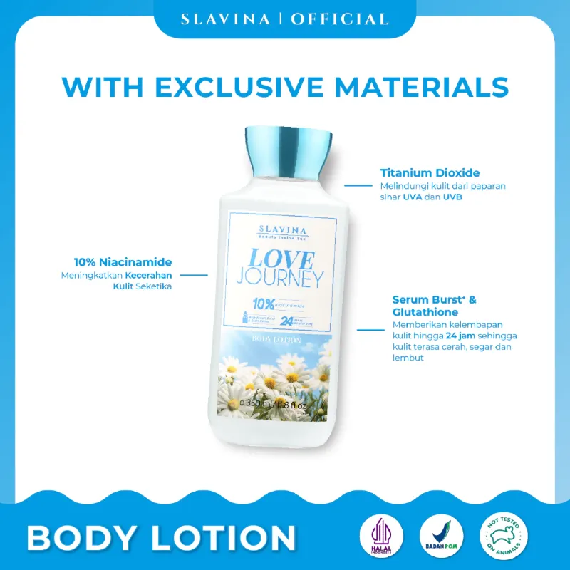 Slavina Body Lotion Love Journey