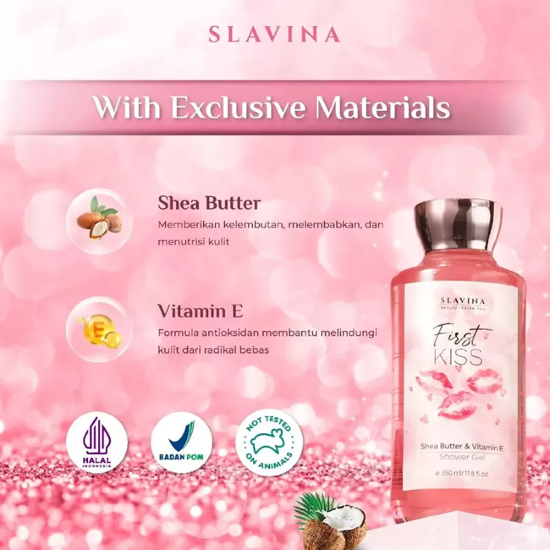 Slavina Shower Gel First Kiss