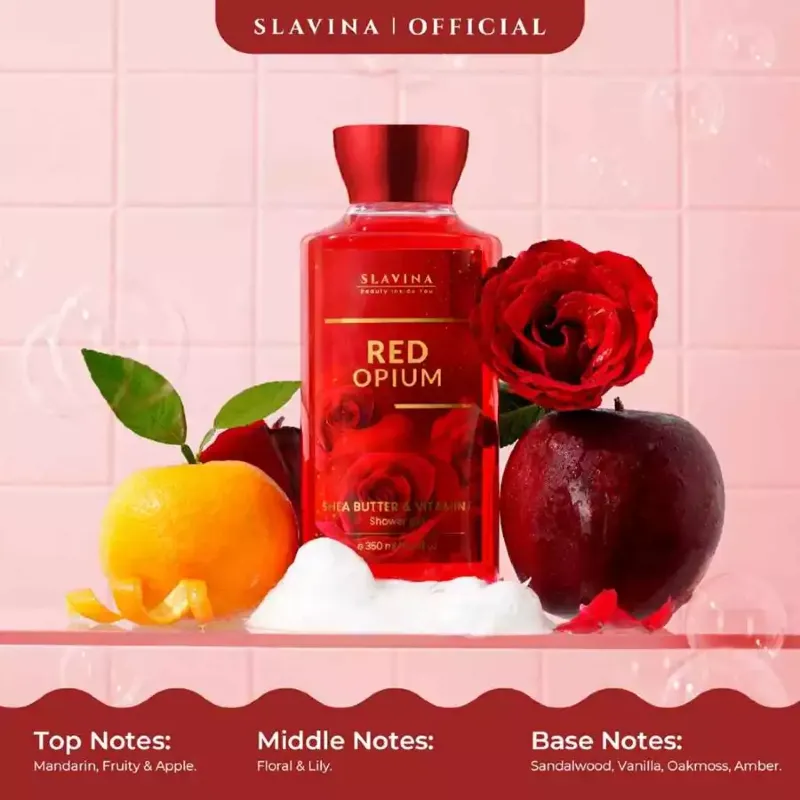 Slavina Shower Gel Red Opium 5