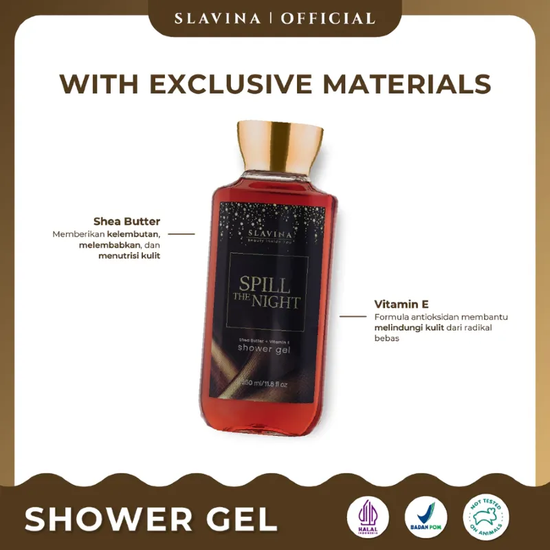 Slavina Shower Gel Spill The Night