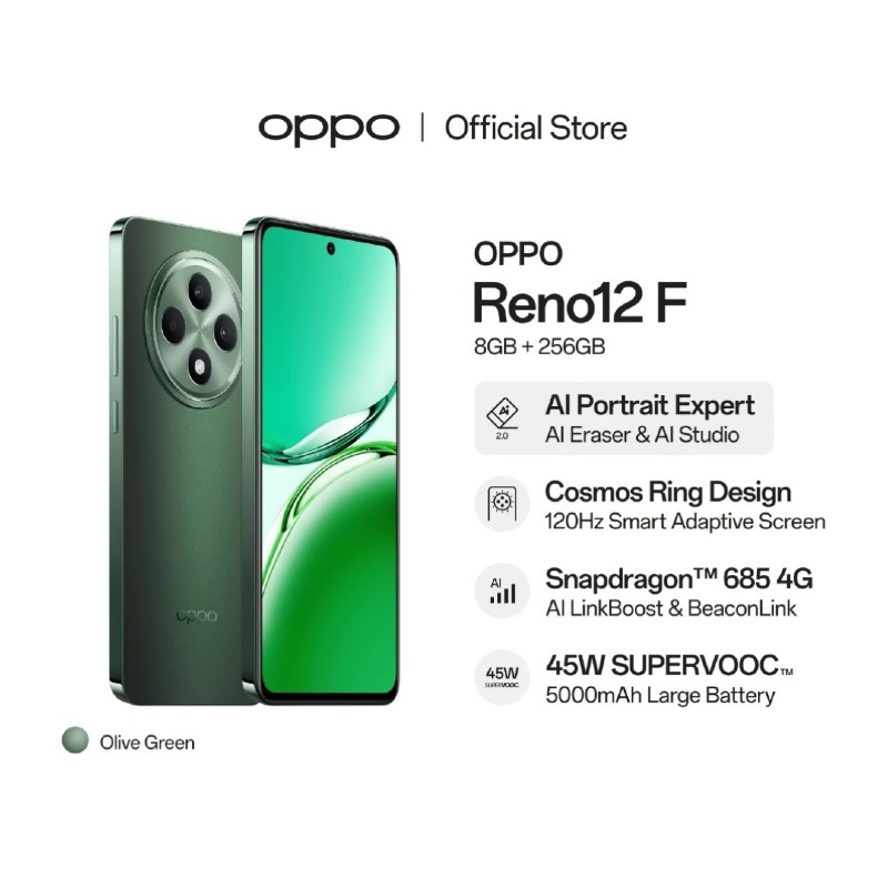 Oppo Reno 12F [8GB + 256GB]