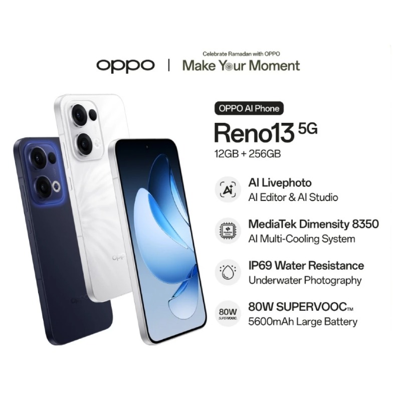 Oppo Reno 13 5G [12GB + 256GB]