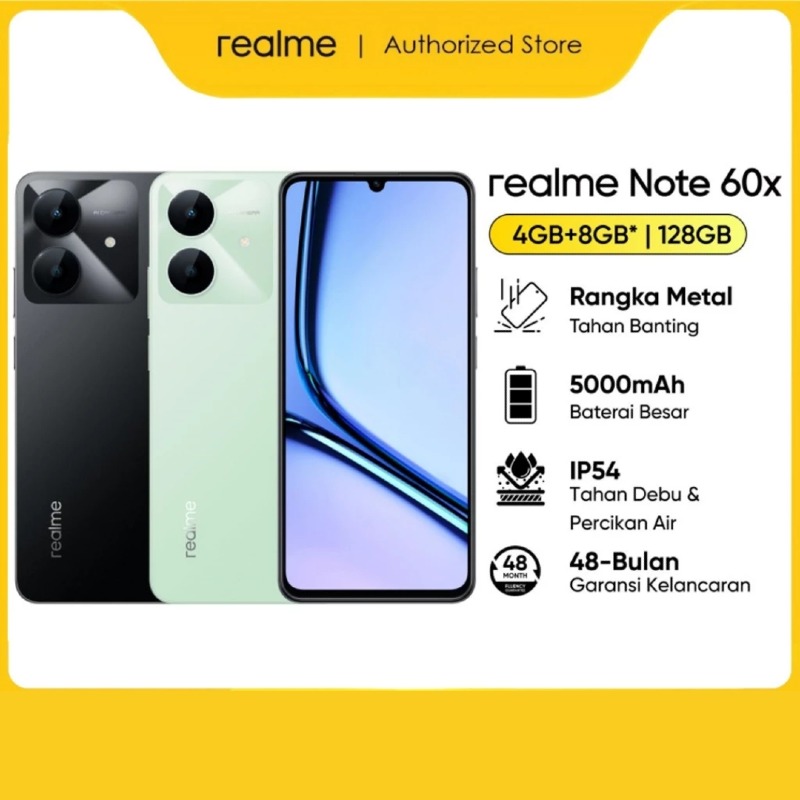 Realme Note 60X [4GB + 64GB] / [4GB + 128GB]