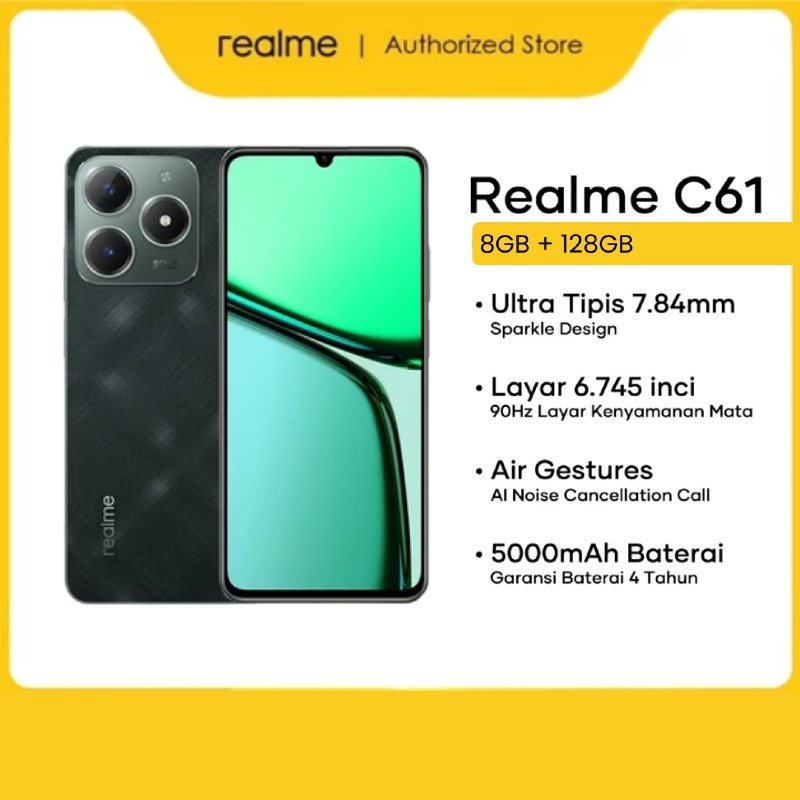 Realme C61 [8GB + 128GB]
