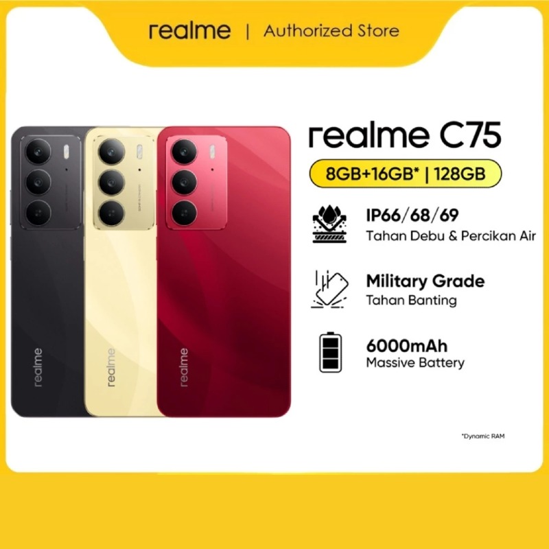 Realme C75 [8GB + 128GB]
