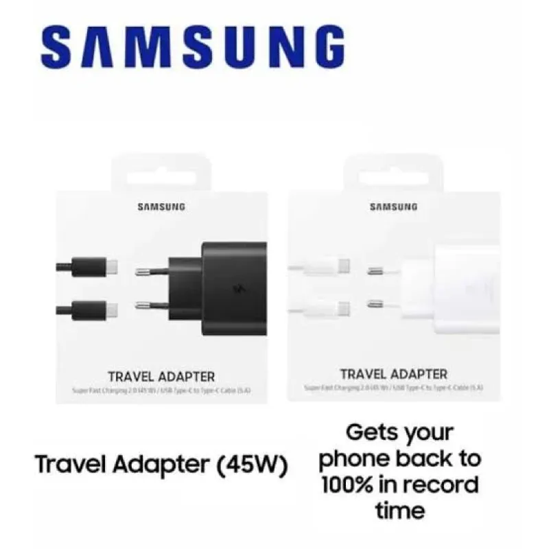 Samsung Travel Adapter 45W (Tanpa Kabel)