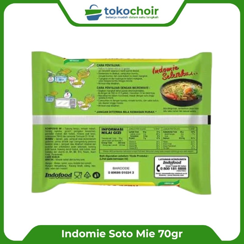 Indomie Soto Mie 70gr