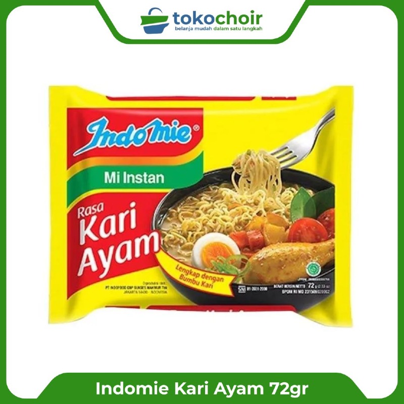Indomie Kari Ayam 72gr