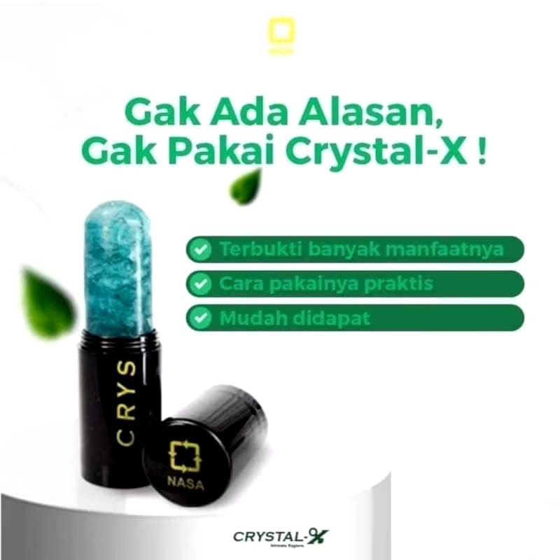 Crystal X Feminin Intimate Hygiene Herbal Original Nasa