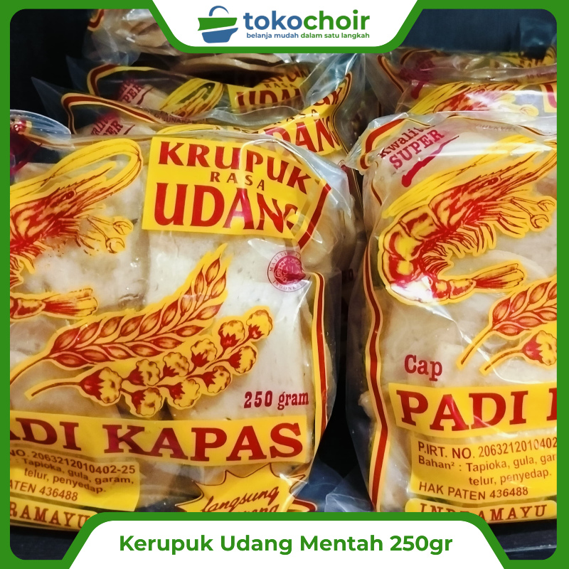 Kerupuk Udang Mentah