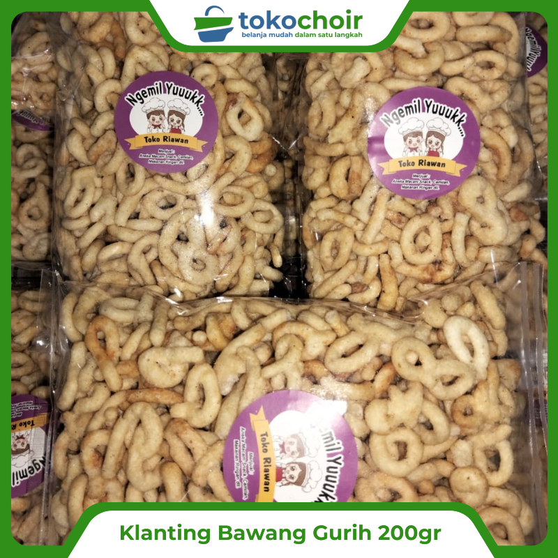Klanting Bawang Gurih & Udang Bawang