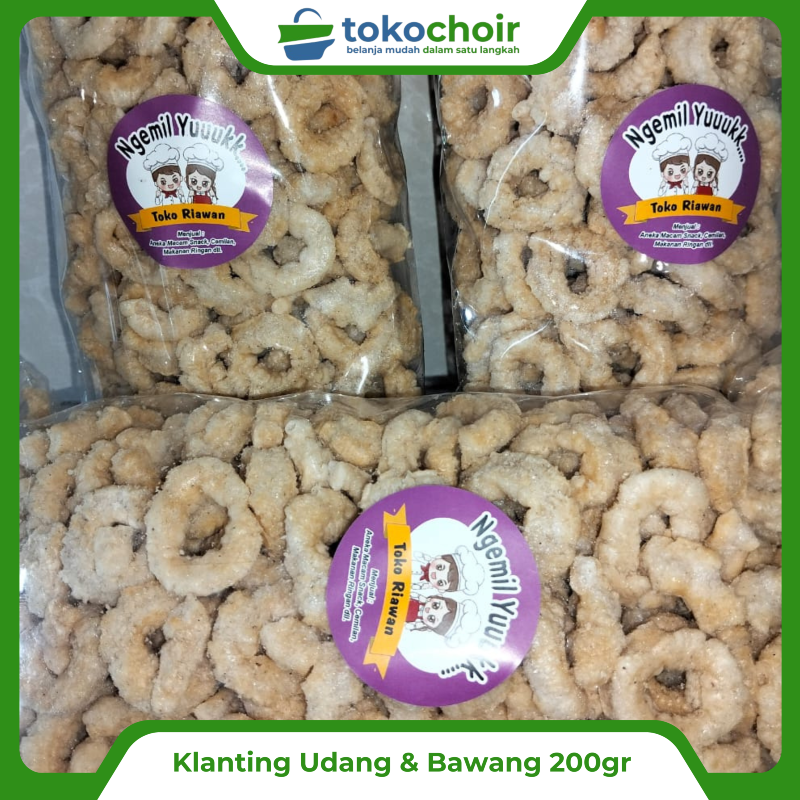 Klanting Bawang Gurih & Udang Bawang