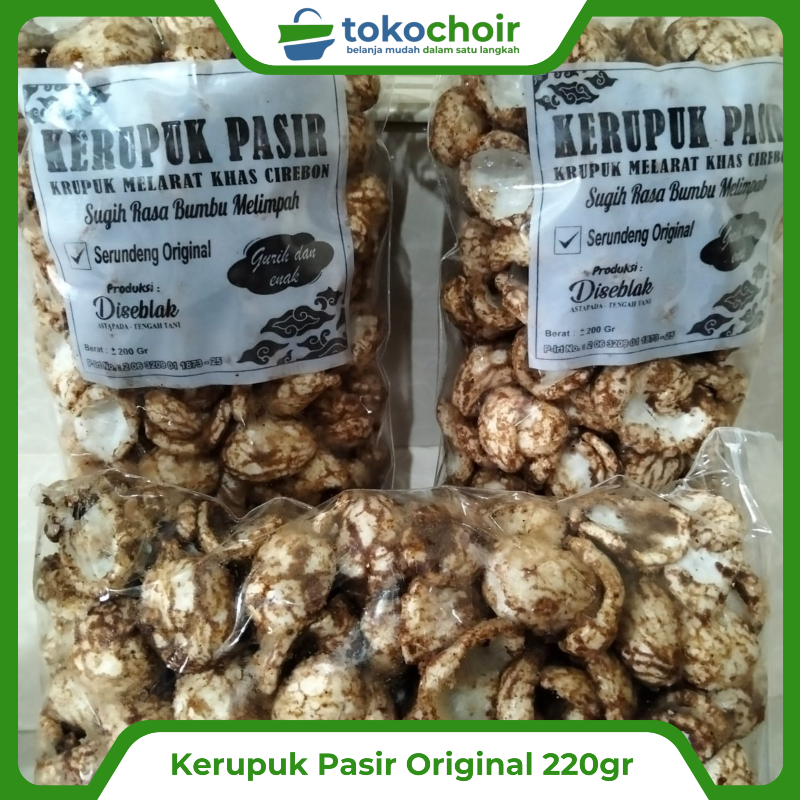 Kerupuk Pasir Serundeng 