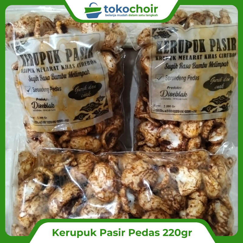 Kerupuk Pasir Serundeng 