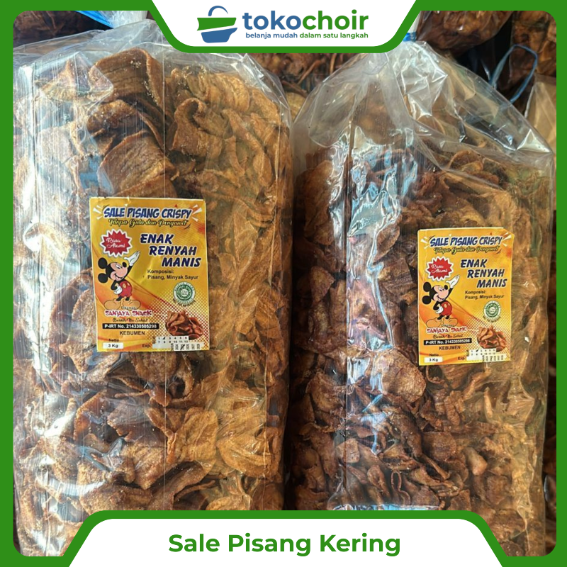 Sale Pisang Kering