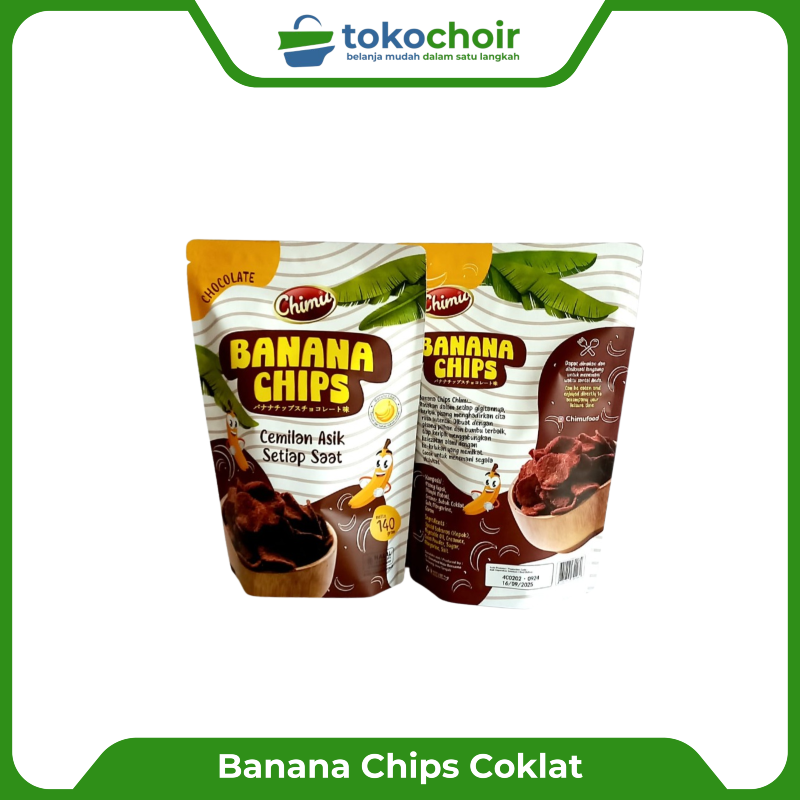 Chimu - Banana Chips Coklat