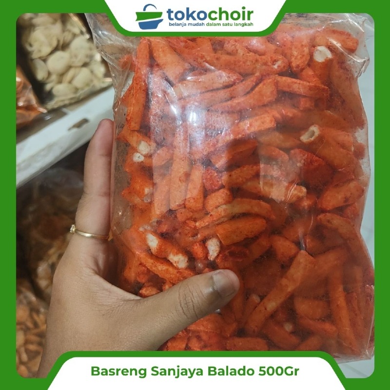 Basreng Sanjaya Balado 500Gr