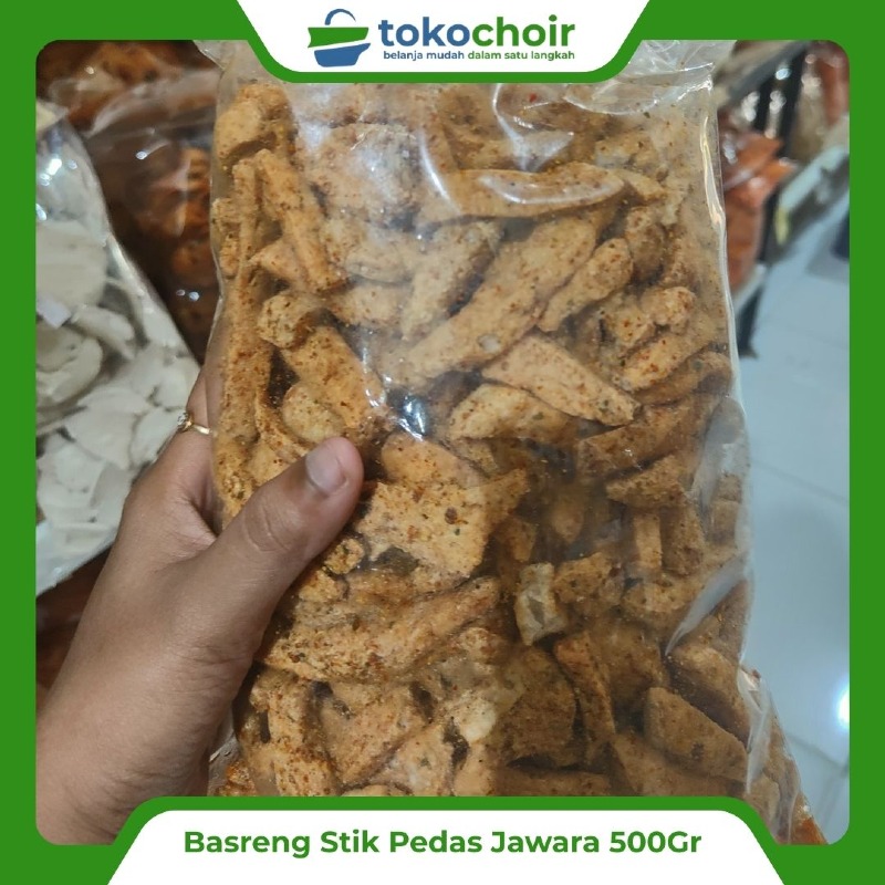 Basreng Stik Pedas Jawara 500Gr