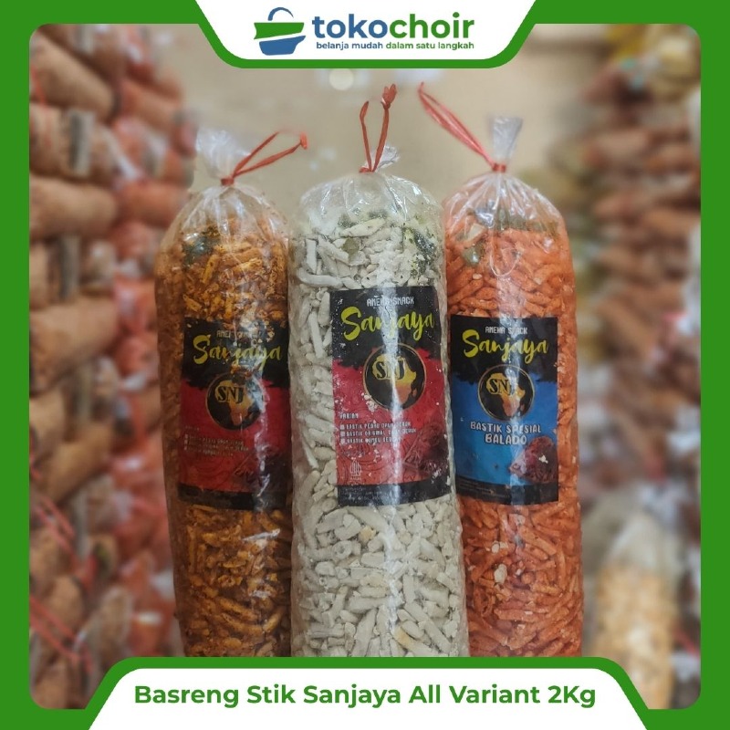 Basreng Stik Sanjaya All Varian 2Kg