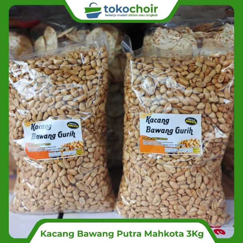 Kacang Bawang Putra Mahkota 3Kg