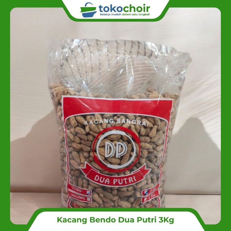 Kacang Bendo / Sangrai Dua Putri 3Kg