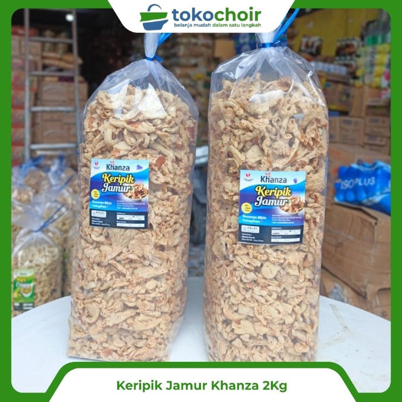 Keripik Jamur Khanza 2 Kg