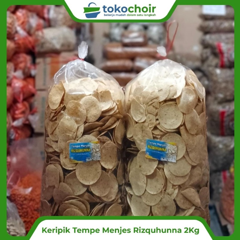 Keripik Tempe Menjes Rizquhunna 2 Kg