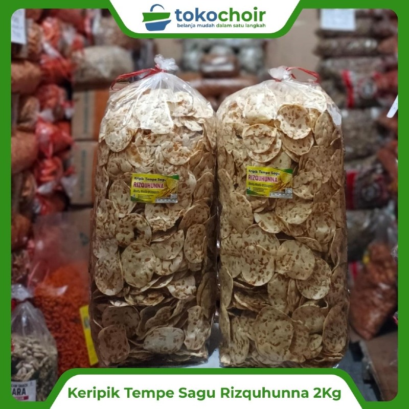 Keripik Tempe Sagu Rizquhunna 2 Kg