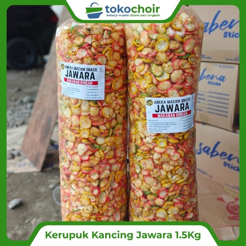 Keripik Kancing Jawara 1.5 Kg
