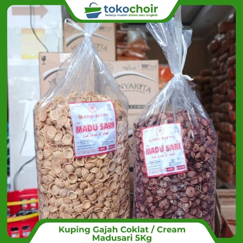 Kuping Gajah Coklat / Cream Madusari 5 Kg