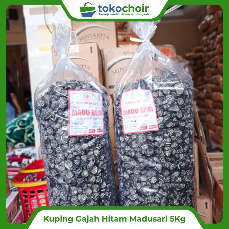 Kuping Gajah Hitam Madusari 5 Kg