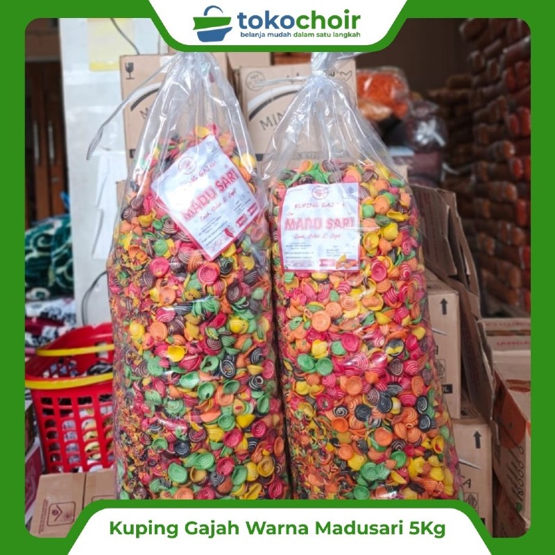 Kuping Gajah Warna Madusari 5 Kg