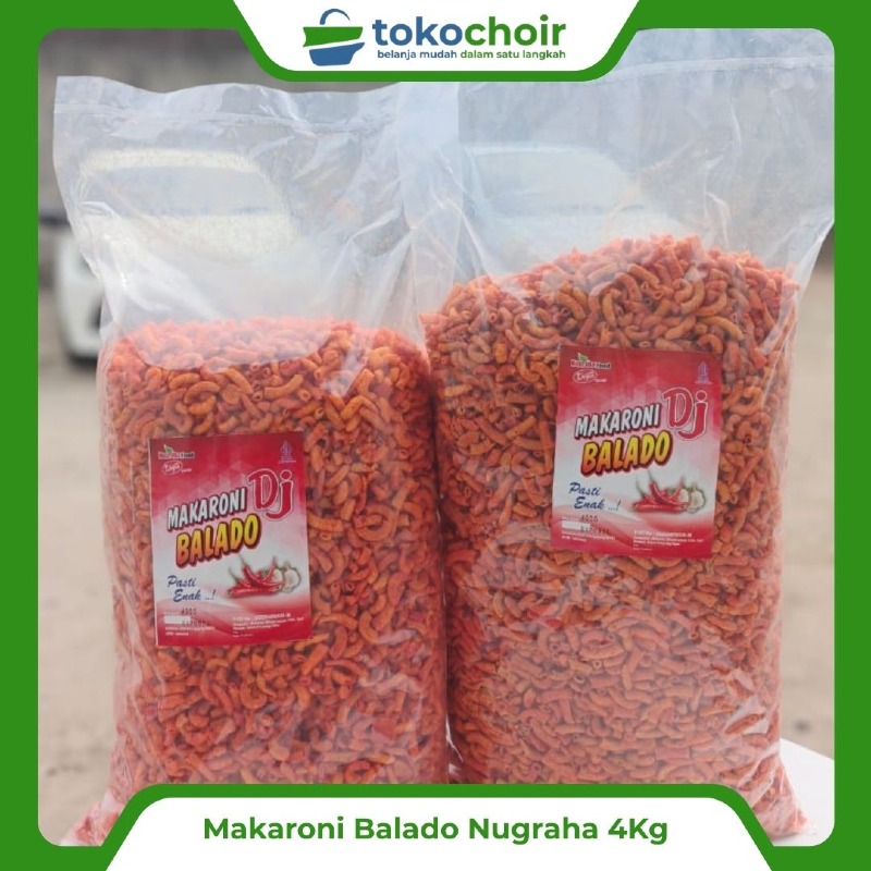 Macaroni Balado Nugraha 4Kg
