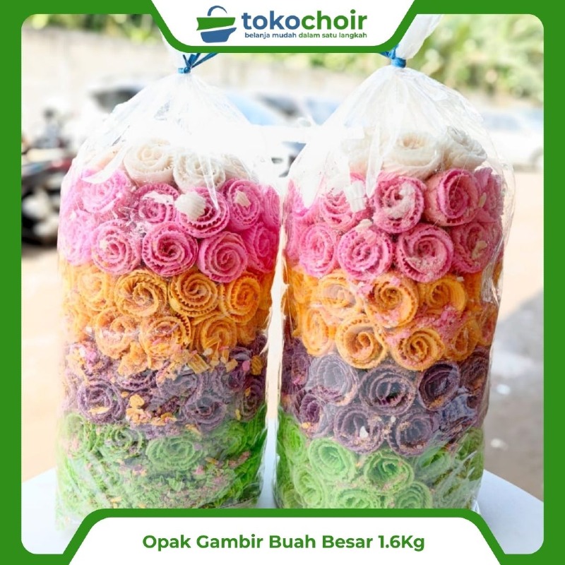 Opak Gambir Buah Besar Endang 1.6 Kg