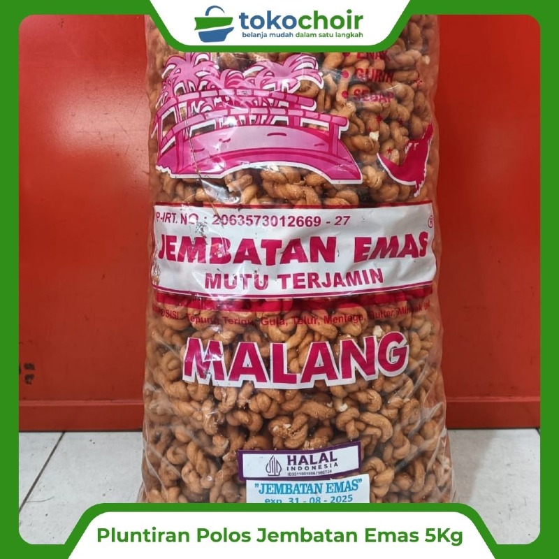 Pluntiran Polos Jembatan Emas 5 Kg