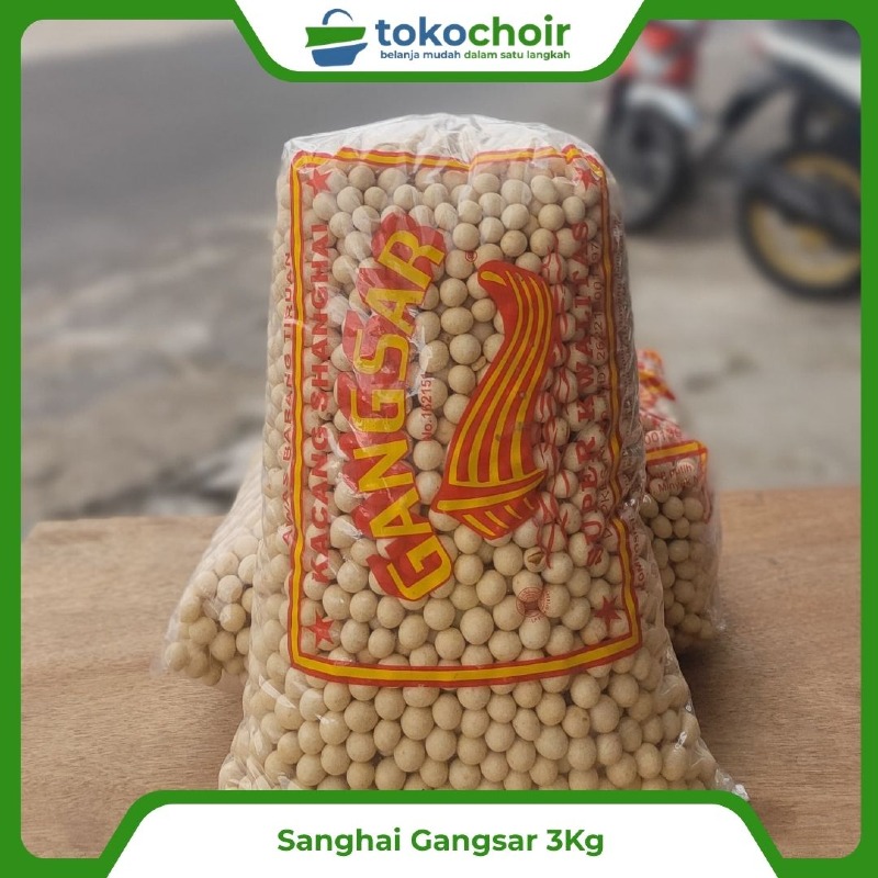 Kacang Atom Sanghai Gangsar 3 Kg