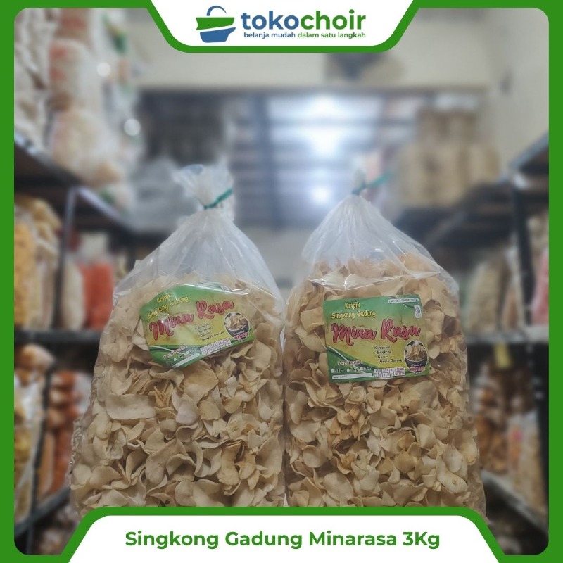 Singkong Gadung Minarasa 3 Kg