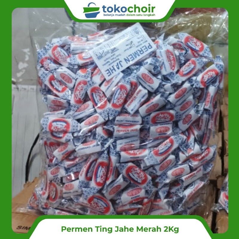 Permen Ting Jahe Merah 2Kg