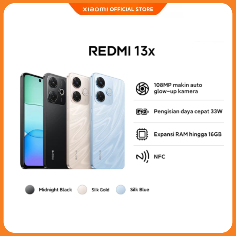 Redmi 13X [8GB/128GB] & [8GB/256 GB] 