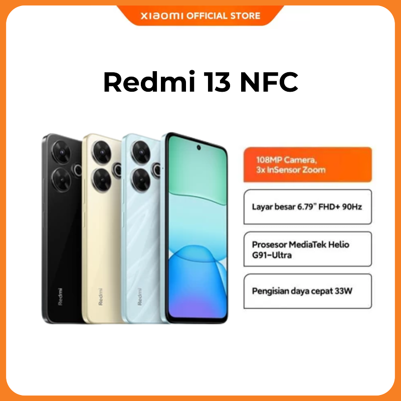 Redmi 13 NFC [8GB+128GB] [8GB+256GB]