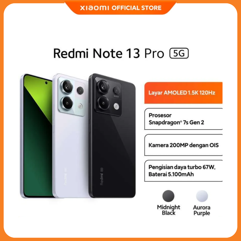 Redmi Note 13 pro 5 [8/256] & [12/512]