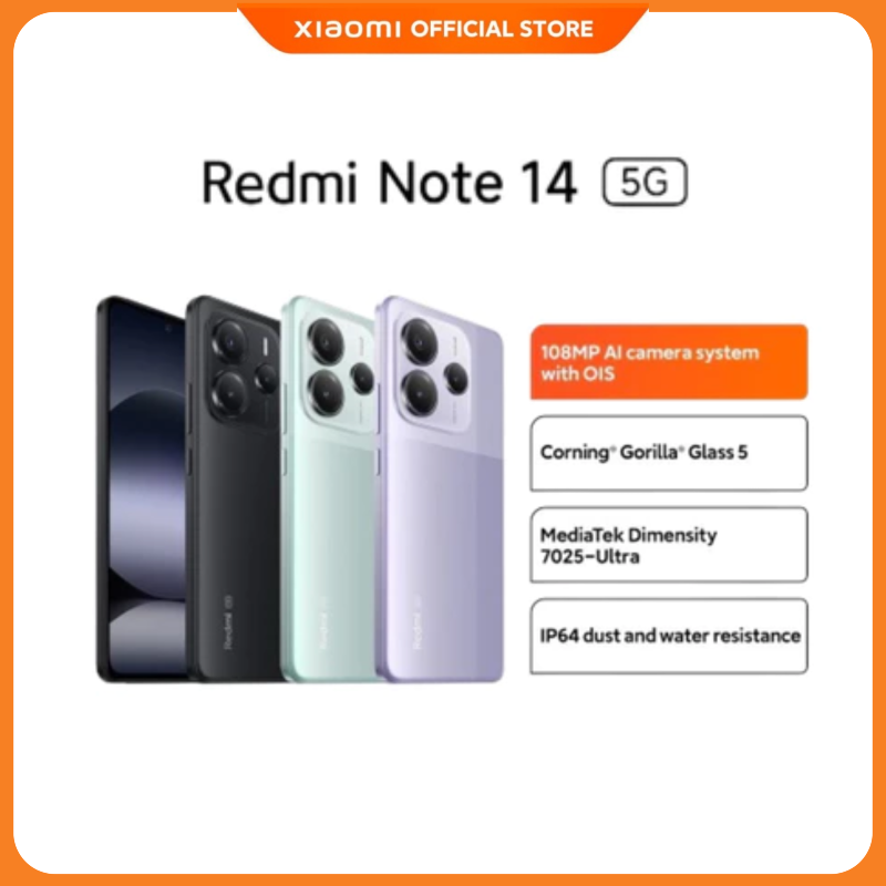 Redmi Note 14 5G [8/128] & [12/512GB]