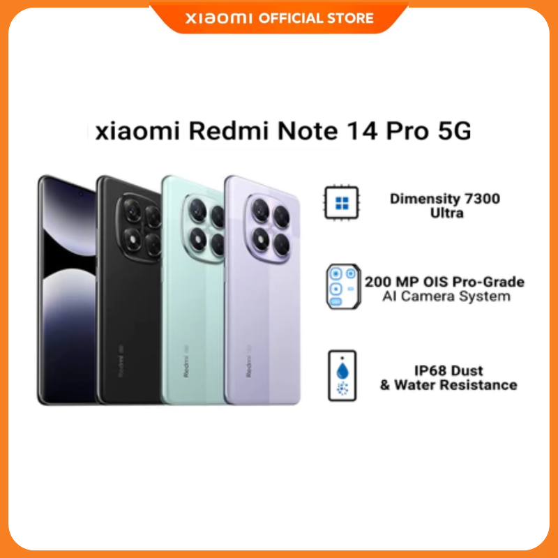 Redmi Note 14 Pro 5G [8/256GB] & [12/512GB]